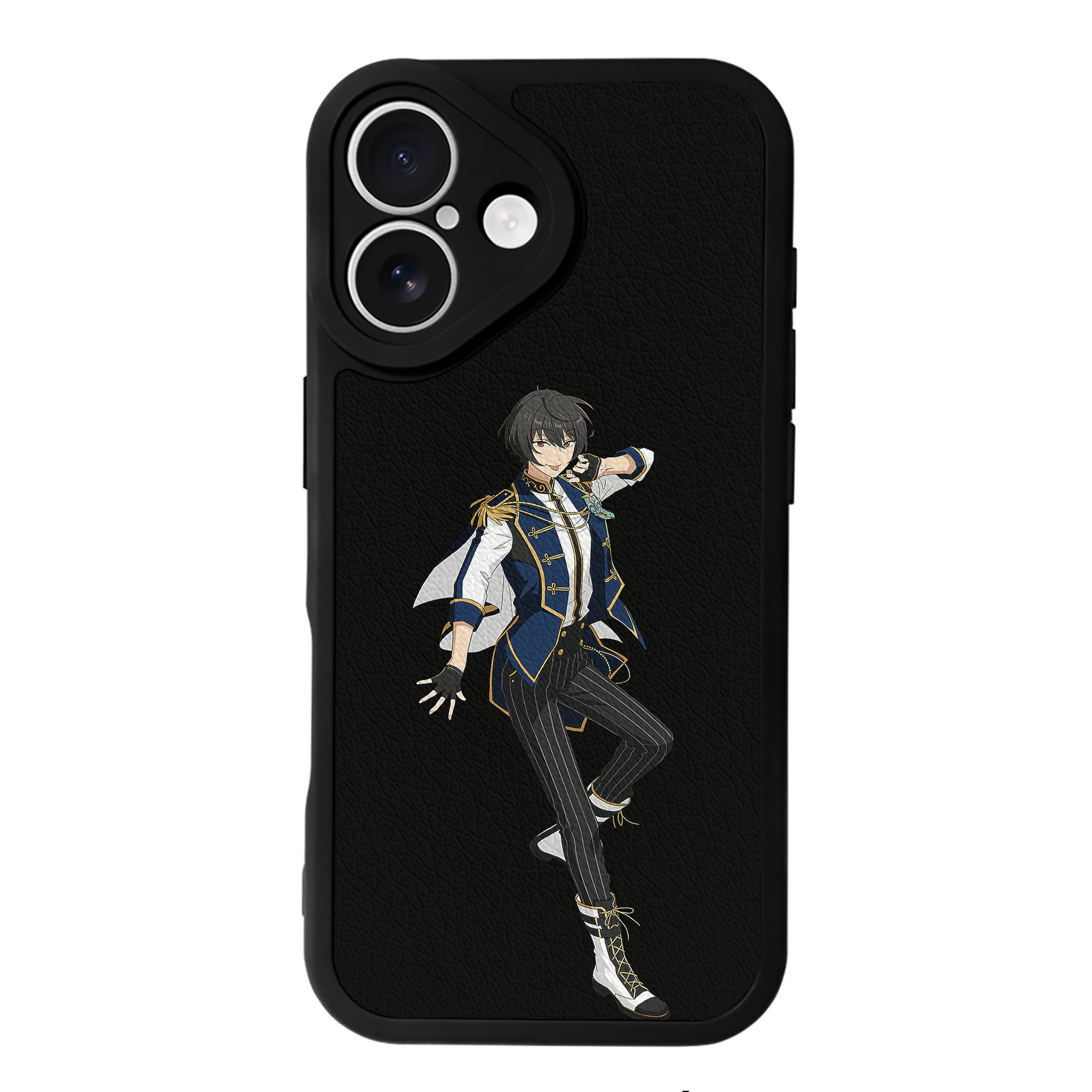 （画像用） あんさんぶるスターズ! Ensemble Stars 【iPhone 16シリーズ対応】シリコンスマホケース（レザー調） 材質：シリコン